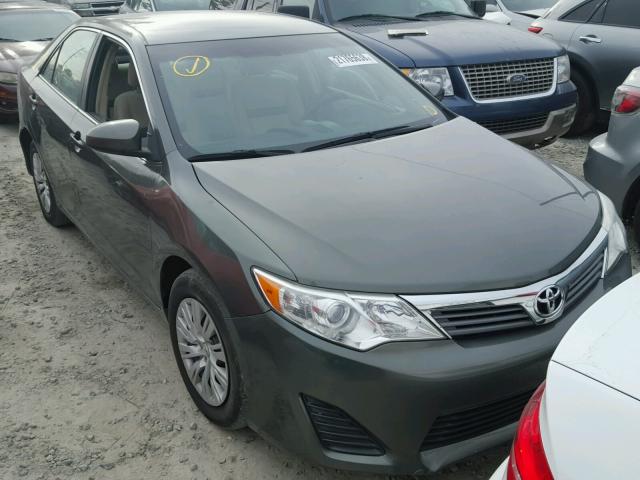 4T1BF1FK4CU593473 - 2012 TOYOTA CAMRY BASE GREEN photo 1