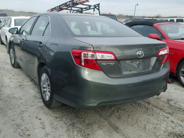 4T1BF1FK4CU593473 - 2012 TOYOTA CAMRY BASE GREEN photo 3