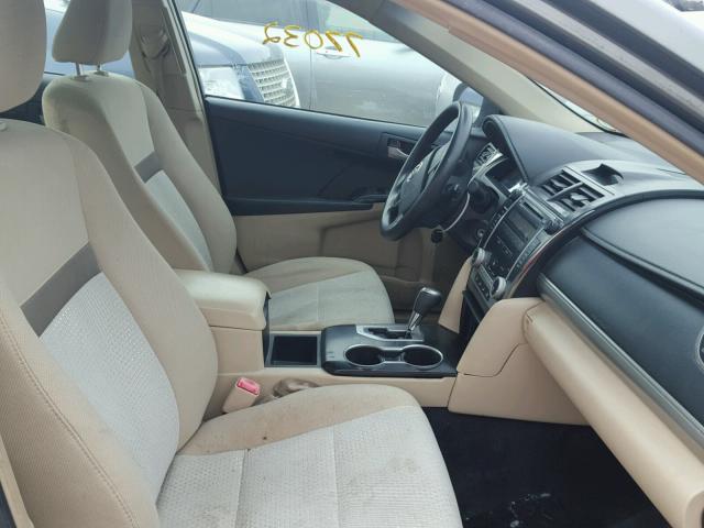 4T1BF1FK4CU593473 - 2012 TOYOTA CAMRY BASE GREEN photo 5