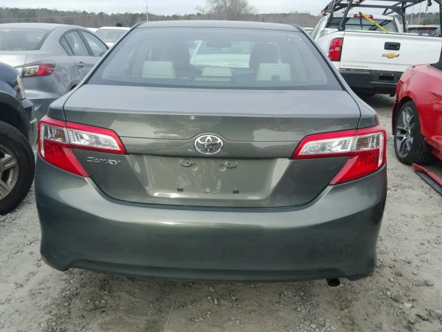 4T1BF1FK4CU593473 - 2012 TOYOTA CAMRY BASE GREEN photo 9