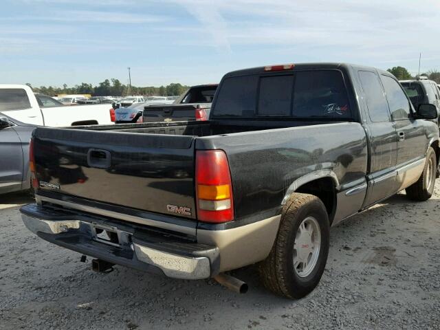 2GTEC19T7X1524180 - 1999 GMC NEW SIERRA BLACK photo 4