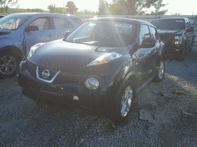 JN8AF5MR9ET352061 - 2014 NISSAN JUKE S BLACK photo 2