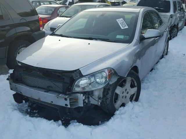 1G1ZJ577994213550 - 2009 CHEVROLET MALIBU 2LT GRAY photo 2