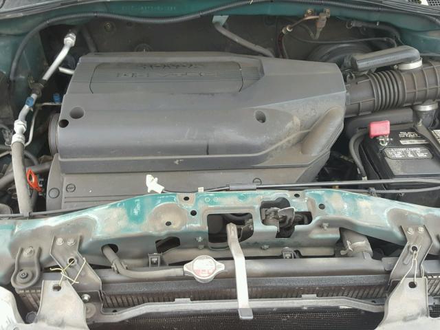 2HKRL18692H541289 - 2002 HONDA ODYSSEY EX GREEN photo 7