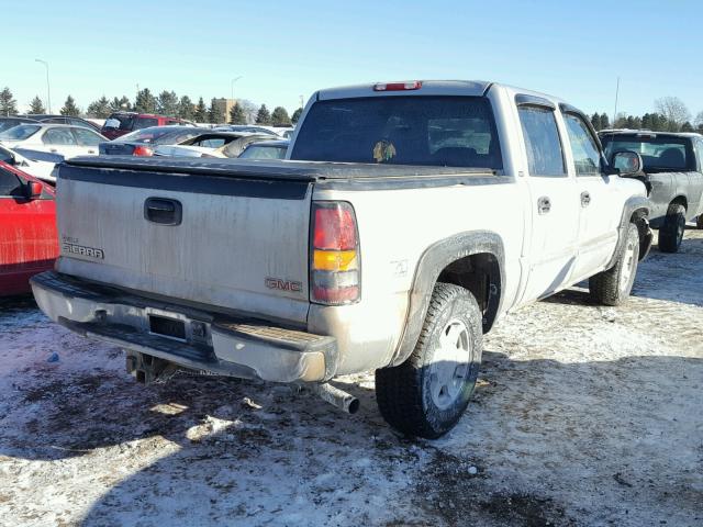 2GTEK13T261102618 - 2006 GMC NEW SIERRA SILVER photo 4