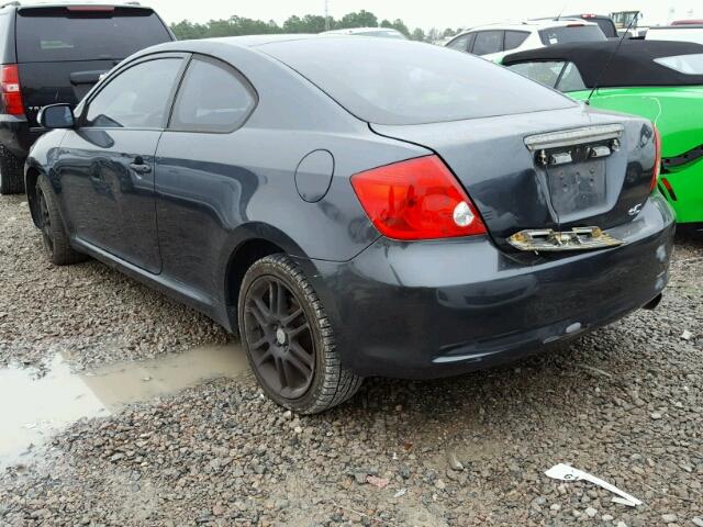 JTKDE177460063440 - 2006 TOYOTA SCION TC BLACK photo 3