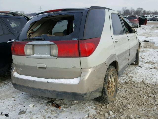 3G5DB037X4S559999 - 2004 BUICK RENDEZVOUS TAN photo 4