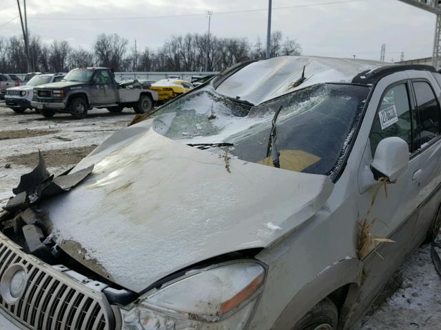 3G5DB037X4S559999 - 2004 BUICK RENDEZVOUS TAN photo 9