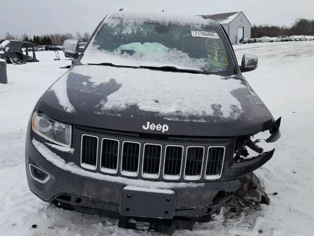 1C4RJFBG9FC692736 - 2015 JEEP GRAND CHER BLACK photo 9