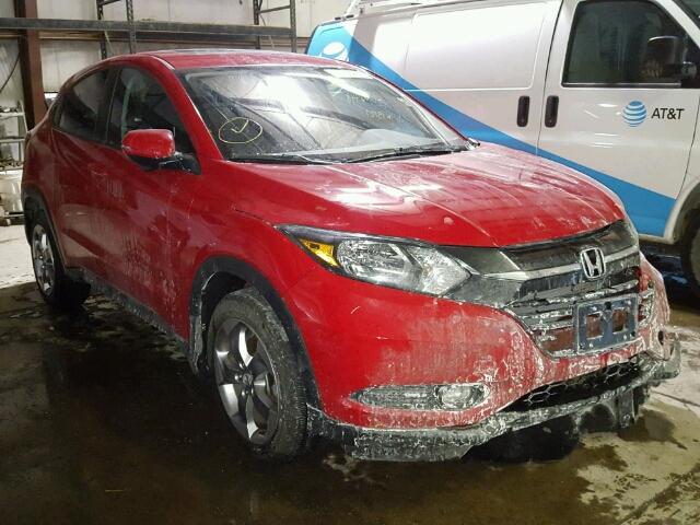 3CZRU6H53HM704131 - 2017 HONDA HR-V EX RED photo 1