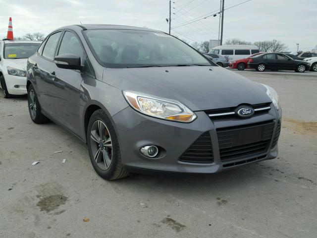 1FADP3F29EL354277 - 2014 FORD FOCUS SE GRAY photo 1