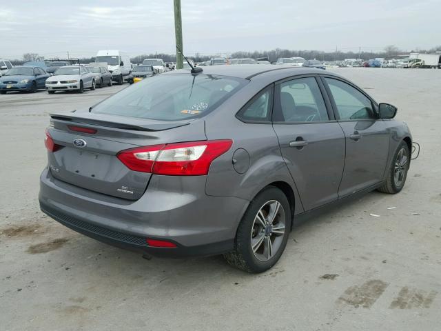 1FADP3F29EL354277 - 2014 FORD FOCUS SE GRAY photo 4