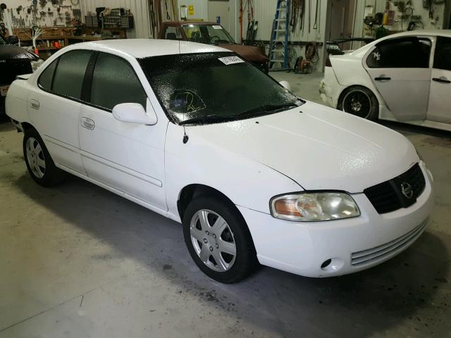 3N1CB51D84L894704 - 2004 NISSAN SENTRA 1.8 WHITE photo 1