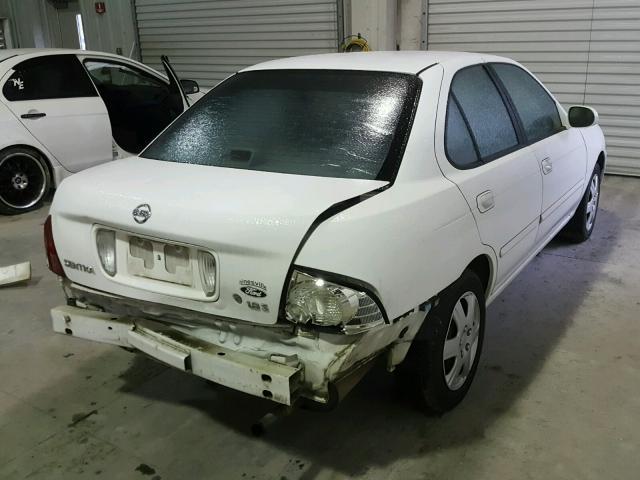 3N1CB51D84L894704 - 2004 NISSAN SENTRA 1.8 WHITE photo 4