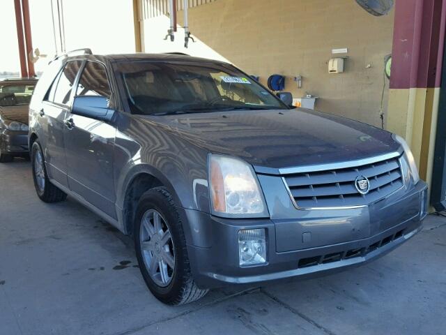 1GYEE637540176271 - 2004 CADILLAC SRX BLUE photo 1