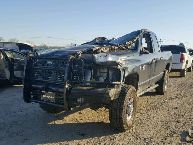 1D7KS28A47J605449 - 2007 DODGE RAM 2500 S BLACK photo 2