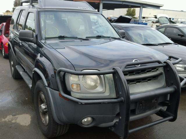 5N1ED28T33C625415 - 2003 NISSAN XTERRA XE BLACK photo 1