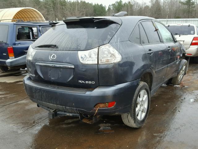 2T2HK31U07C007252 - 2007 LEXUS RX 350 BLACK photo 4