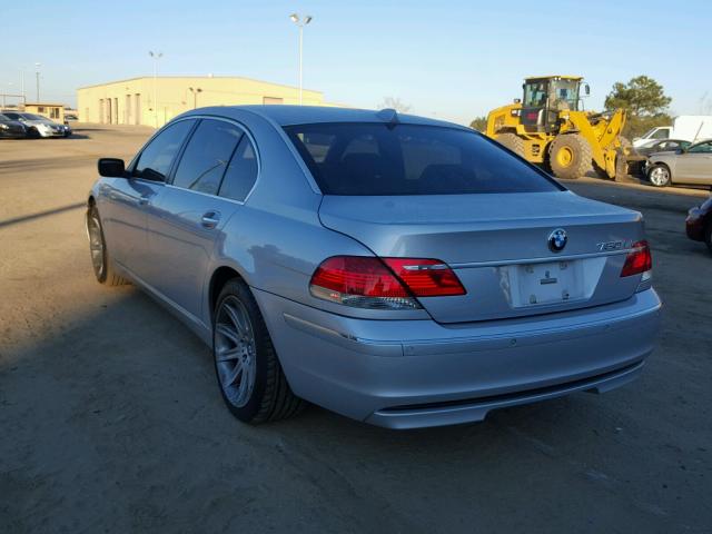 WBAHN83586DT32065 - 2006 BMW 750 LI SILVER photo 3