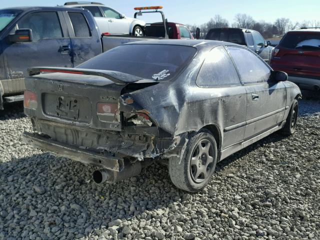 1HGEJ8144VL122208 - 1997 HONDA CIVIC EX შავი ფოტო 4