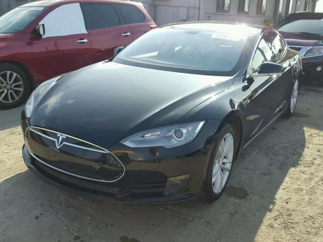 5YJSA1AC5DFP10250 - 2013 TESLA MODEL S BLACK photo 2