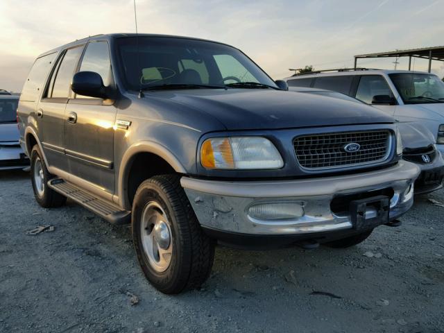 1FMFU18L7WLA11146 - 1998 FORD EXPEDITION BLUE photo 1