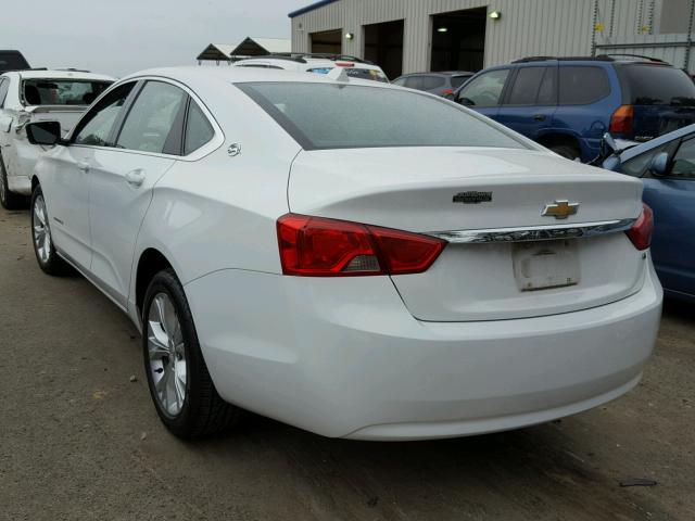 2G1135SR9E9203690 - 2014 CHEVROLET IMPALA ECO WHITE photo 3