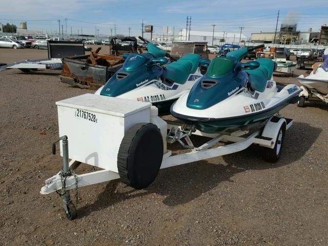 ZZN62381L798 - 1998 BOMBARDIER SEADOO TURQUOISE photo 2