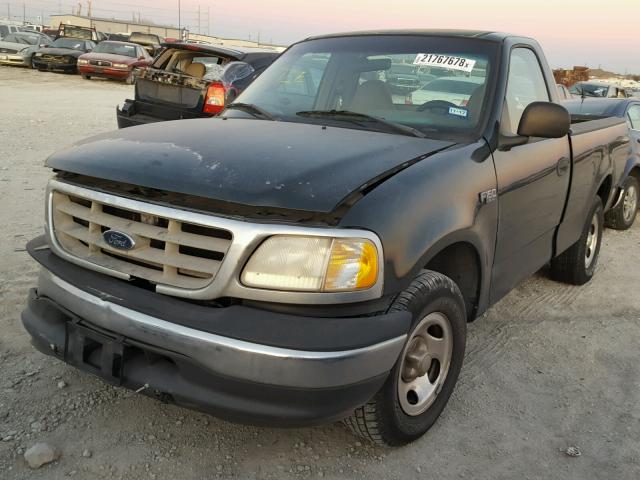 1FTZF17251KE56052 - 2001 FORD F150 BLACK photo 2