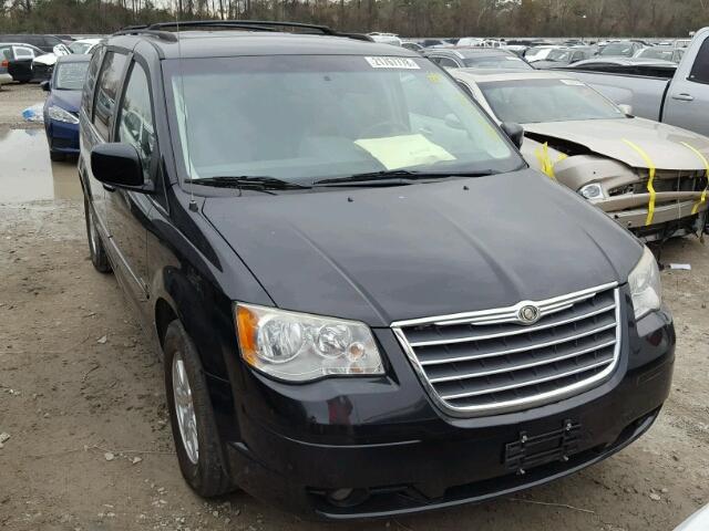 2A8HR54P28R775018 - 2008 CHRYSLER TOWN & COU BLACK photo 1