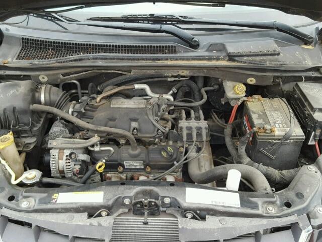 2A8HR54P28R775018 - 2008 CHRYSLER TOWN & COU BLACK photo 7