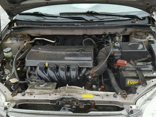 2T1BR32E43C764677 - 2003 TOYOTA COROLLA CE GRAY photo 7