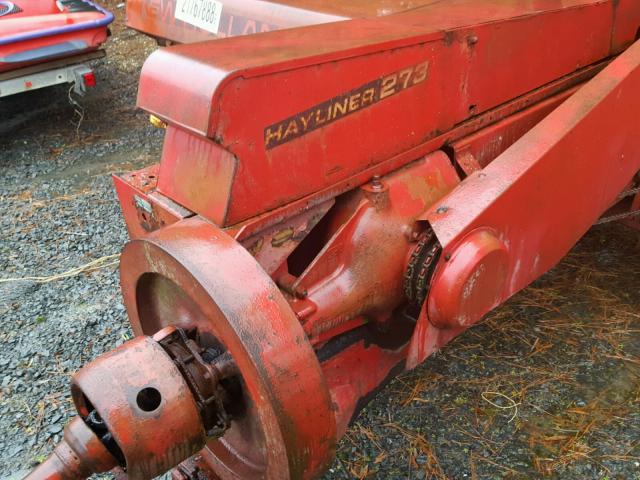 D23322 - 1970 NEWH HAY BALER MAROON photo 7