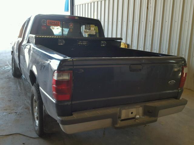 1FTYR14UX1PA27713 - 2001 FORD RANGER SUP BLUE photo 3