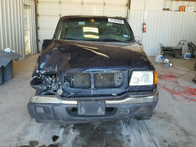 1FTYR14UX1PA27713 - 2001 FORD RANGER SUP BLUE photo 9