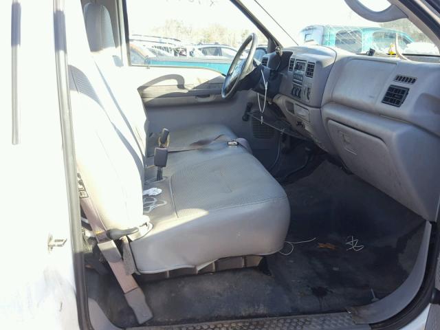 1FTNF21L21ED81573 - 2001 FORD F250 SUPER WHITE photo 5