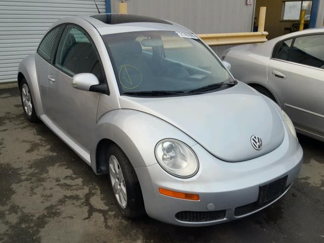 3VWRG31C07M516277 - 2007 VOLKSWAGEN NEW BEETLE SILVER photo 1