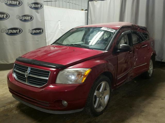 1B3HE78K17D545518 - 2007 DODGE CALIBER R/ RED photo 2