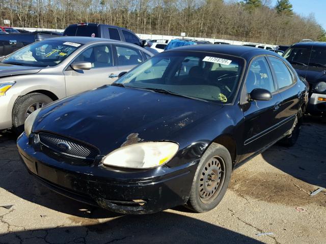 1FAFP53U47A168686 - 2007 FORD TAURUS SE BLACK photo 2