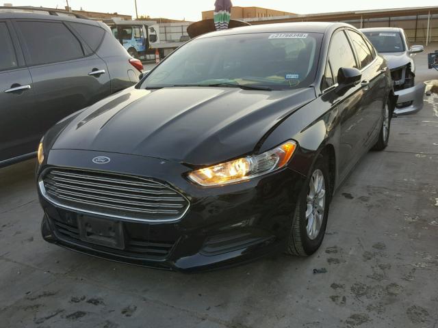 3FA6P0G74GR118710 - 2016 FORD FUSION S BLACK photo 2