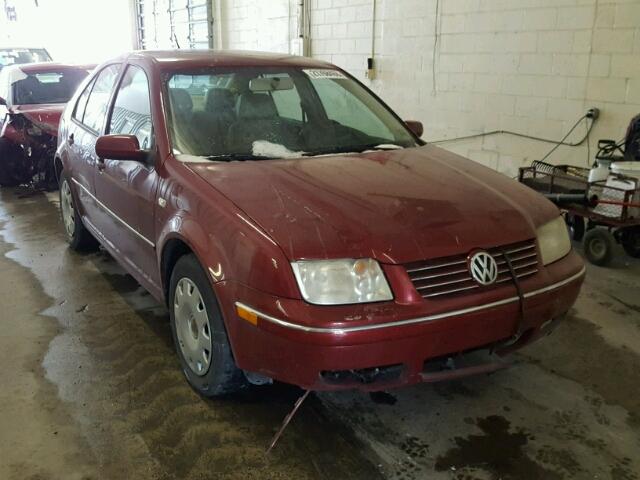 3VWRK69M34M130560 - 2004 VOLKSWAGEN JETTA GL RED photo 1