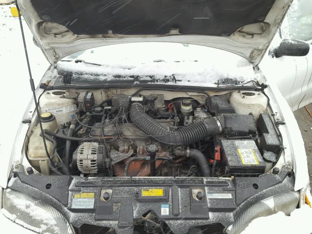 1G1JC5243V7207546 - 1997 CHEVROLET CAVALIER WHITE photo 7