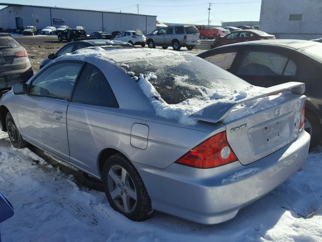 1HGEM22984L021461 - 2004 HONDA CIVIC EX 银色 照片 3