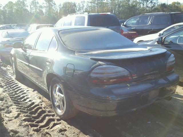 1G2WJ52K8XF313344 - 1999 PONTIAC GRAND PRIX GREEN photo 3