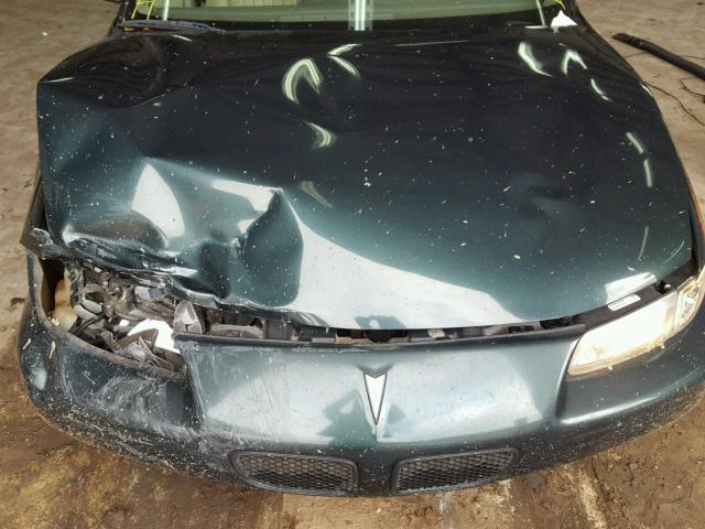 1G2WJ52K8XF313344 - 1999 PONTIAC GRAND PRIX GREEN photo 7