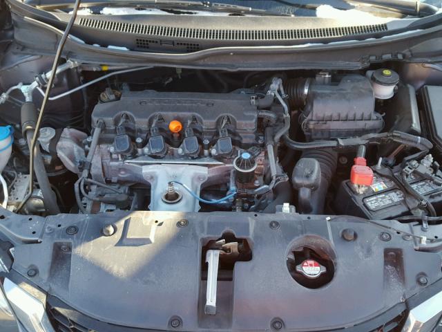 19XFB2F83EE040438 - 2014 HONDA CIVIC EX ნაცრისფერი ფოტო 7