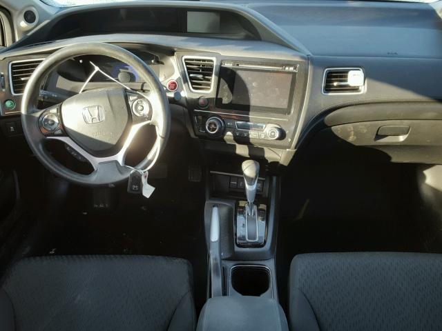 19XFB2F83EE040438 - 2014 HONDA CIVIC EX ნაცრისფერი ფოტო 9
