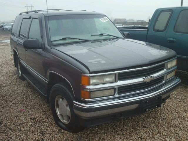 1GNEK13R4XJ380729 - 1999 CHEVROLET TAHOE K150 GRAY photo 1