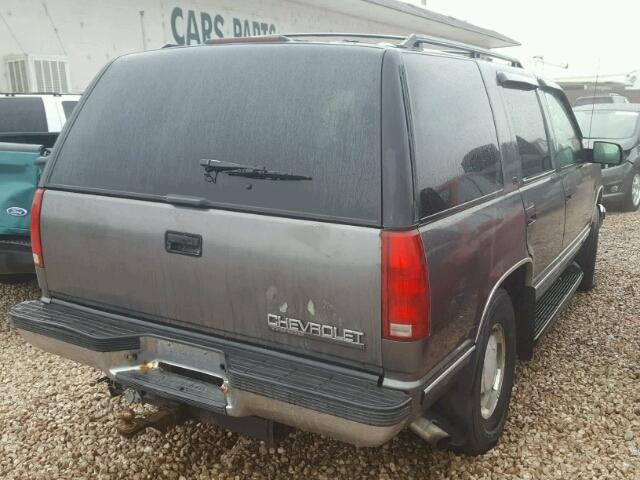 1GNEK13R4XJ380729 - 1999 CHEVROLET TAHOE K150 GRAY photo 4