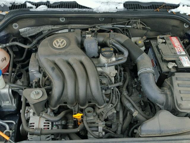 3VW2K7AJ8CM347724 - 2012 VOLKSWAGEN JETTA BASE 蓝色 照片 7